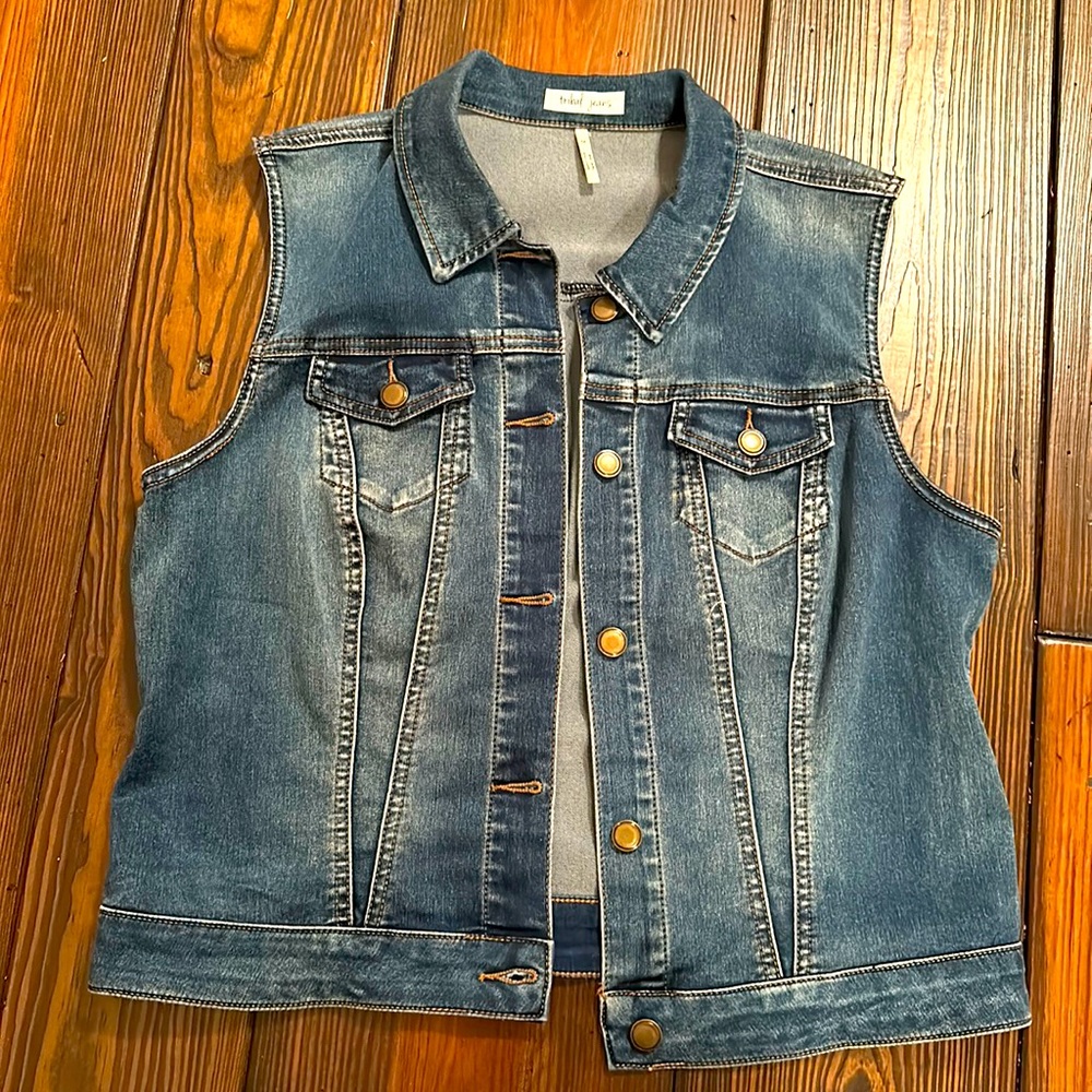 Tribal Jeans Vest